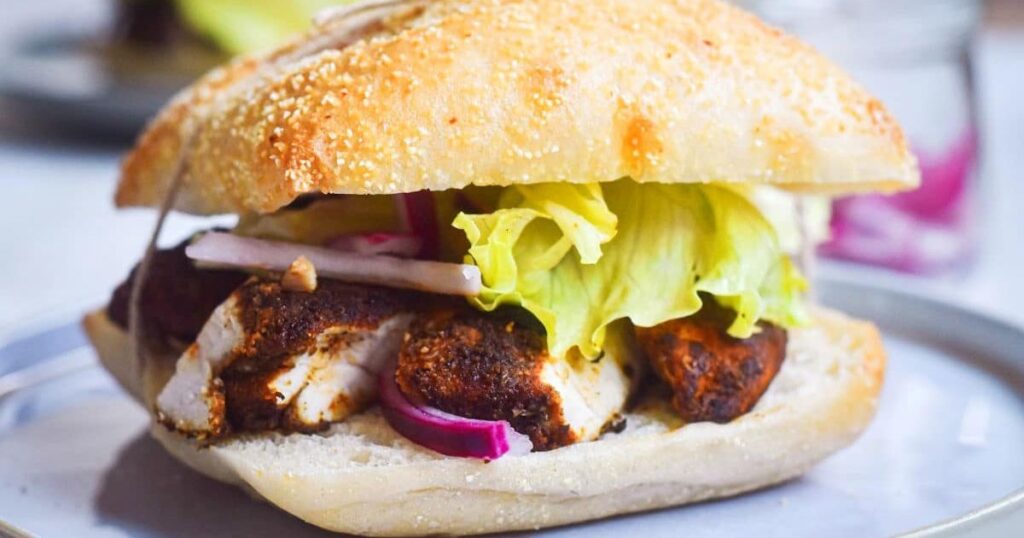 Blackened Chicken Sandwich Recipe