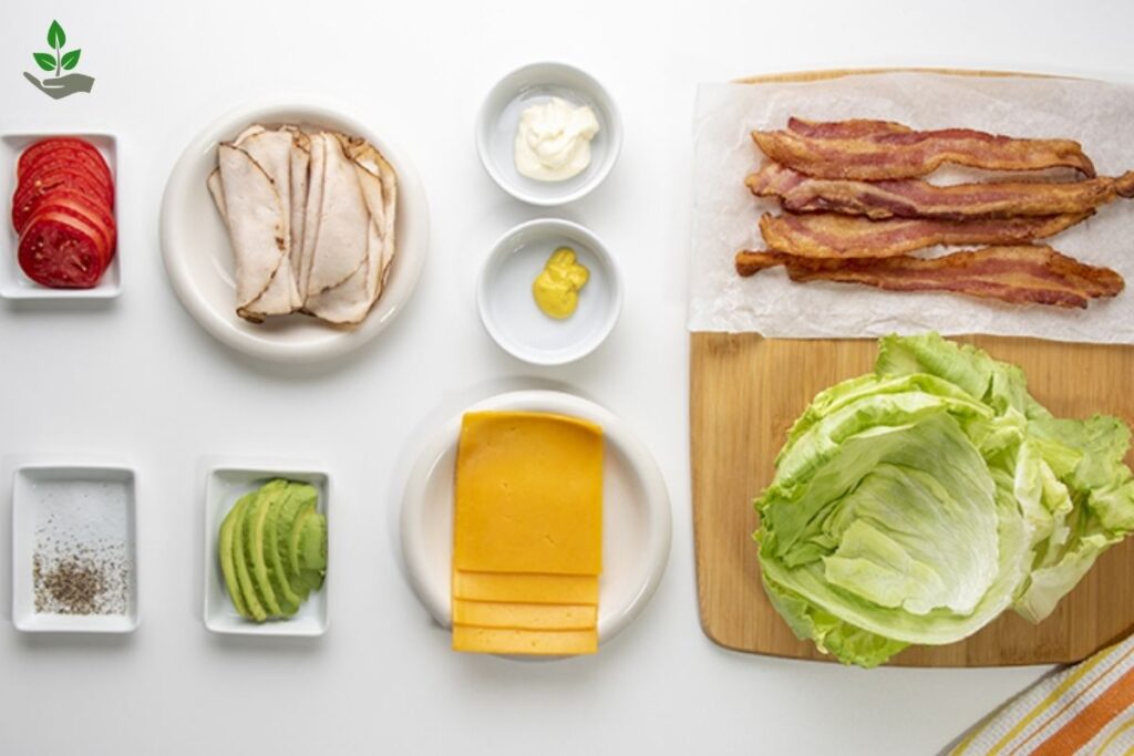 Ingredients For Turkey Bacon Wrap