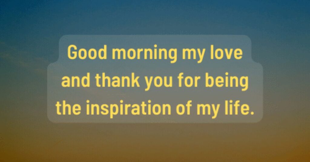 Good Morning Message